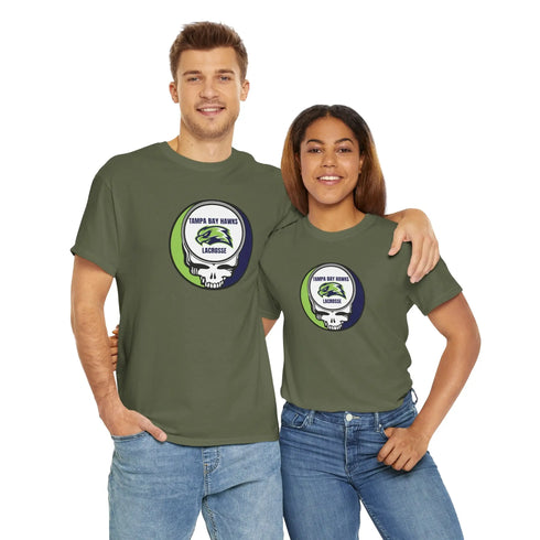 Grateful Dead - Tampa Bay Hawks Lacrosse Grateful Dead Steal Your Face T-Shirt - StealieShop